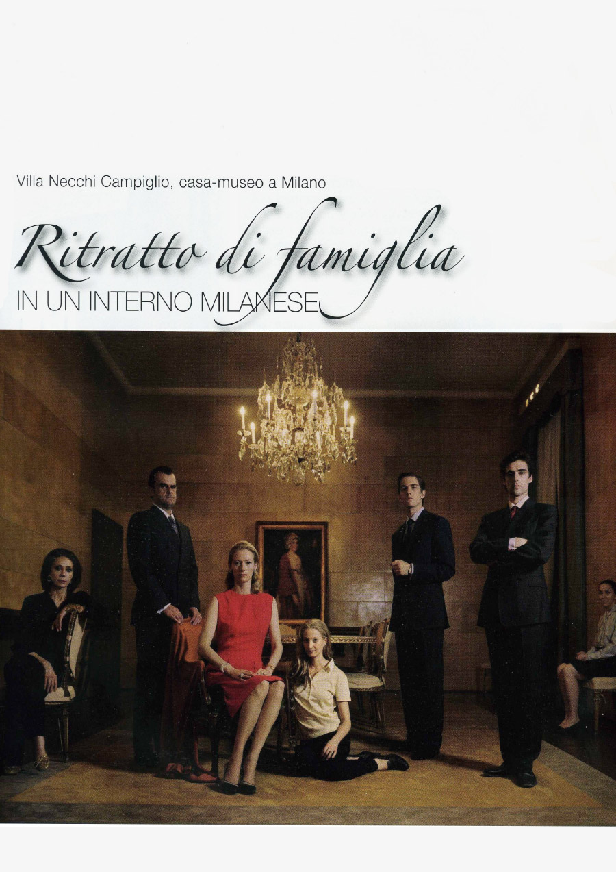 Ritratto di famiglia a Villa Necchi